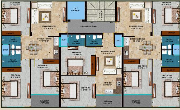  lotus avenue 2 Lotus Avenue 2 Cluster Plan