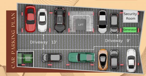  krishna-residency Krishna residency Cluster Plan for ground Floor