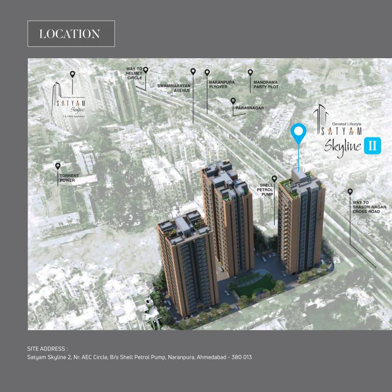 skyline ii Location Plan