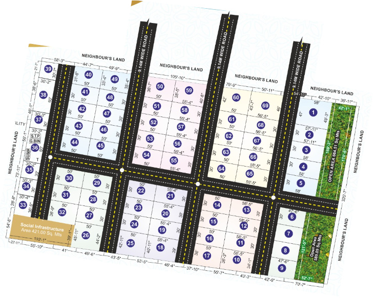  wonder castle Layout Plan