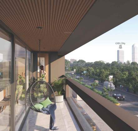  sparsh shine Balcony