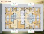 Cluster Plan from 3rd to 4th Floor  ashoka Cluster Plan from 3rd to 4th Floor