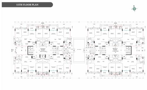  parklane-twins Parklane Twins Block A Cluster Plan