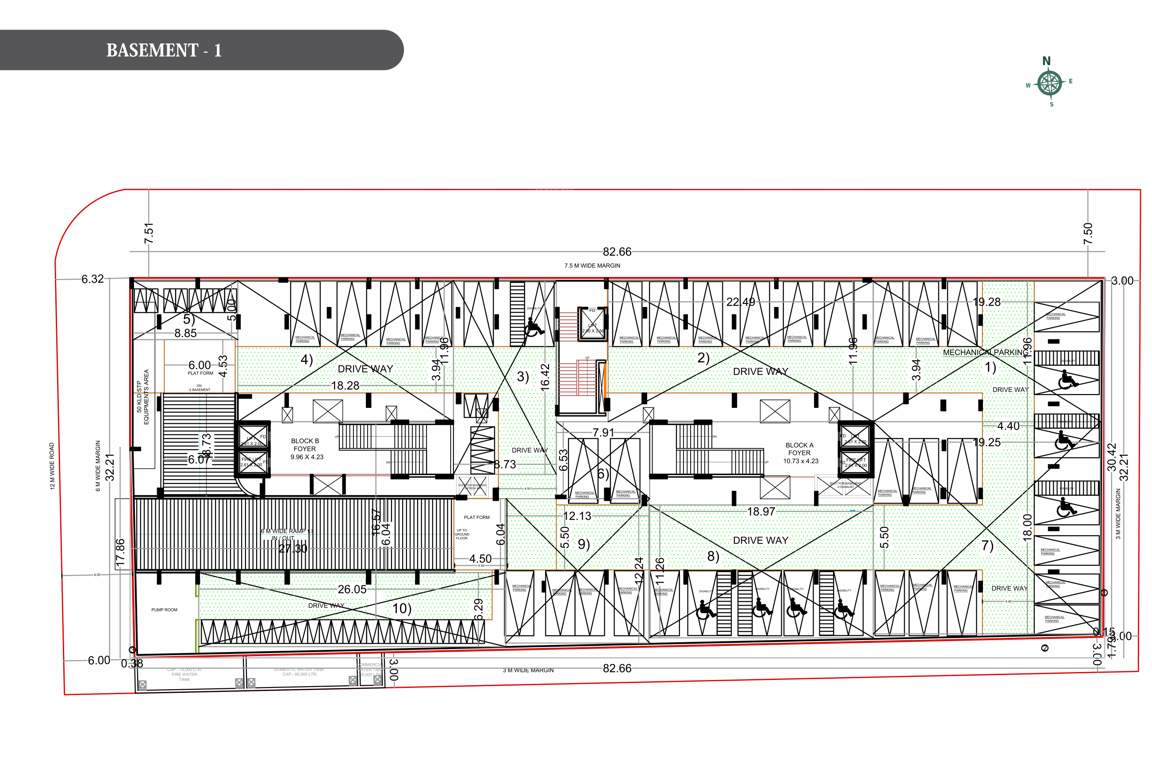 parklane twins Parklane Twins Block A Cluster Plan
