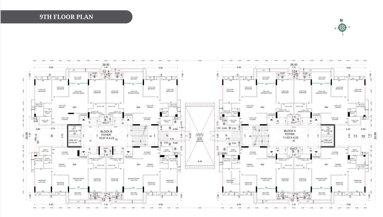 parklane twins Parklane Twins BlockB Cluster Plan