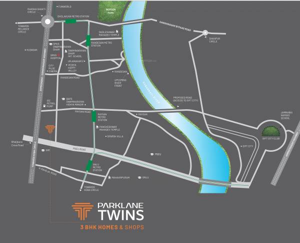  parklane-twins Location Plan