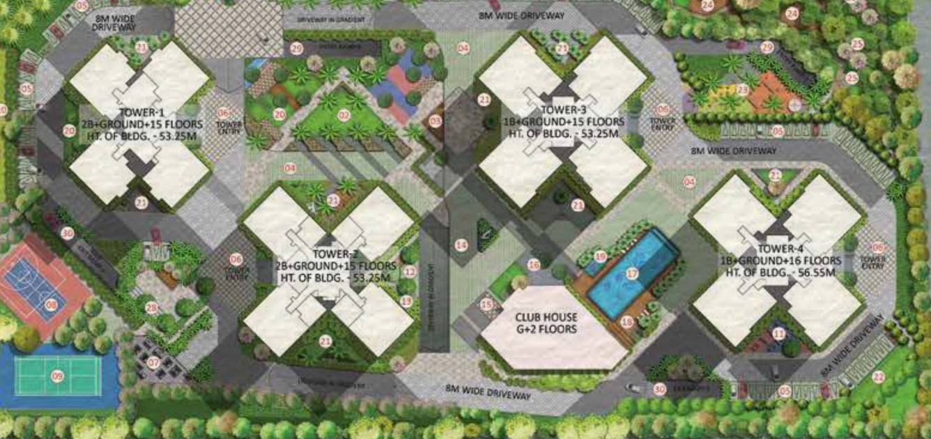  project pine forest Master Plan