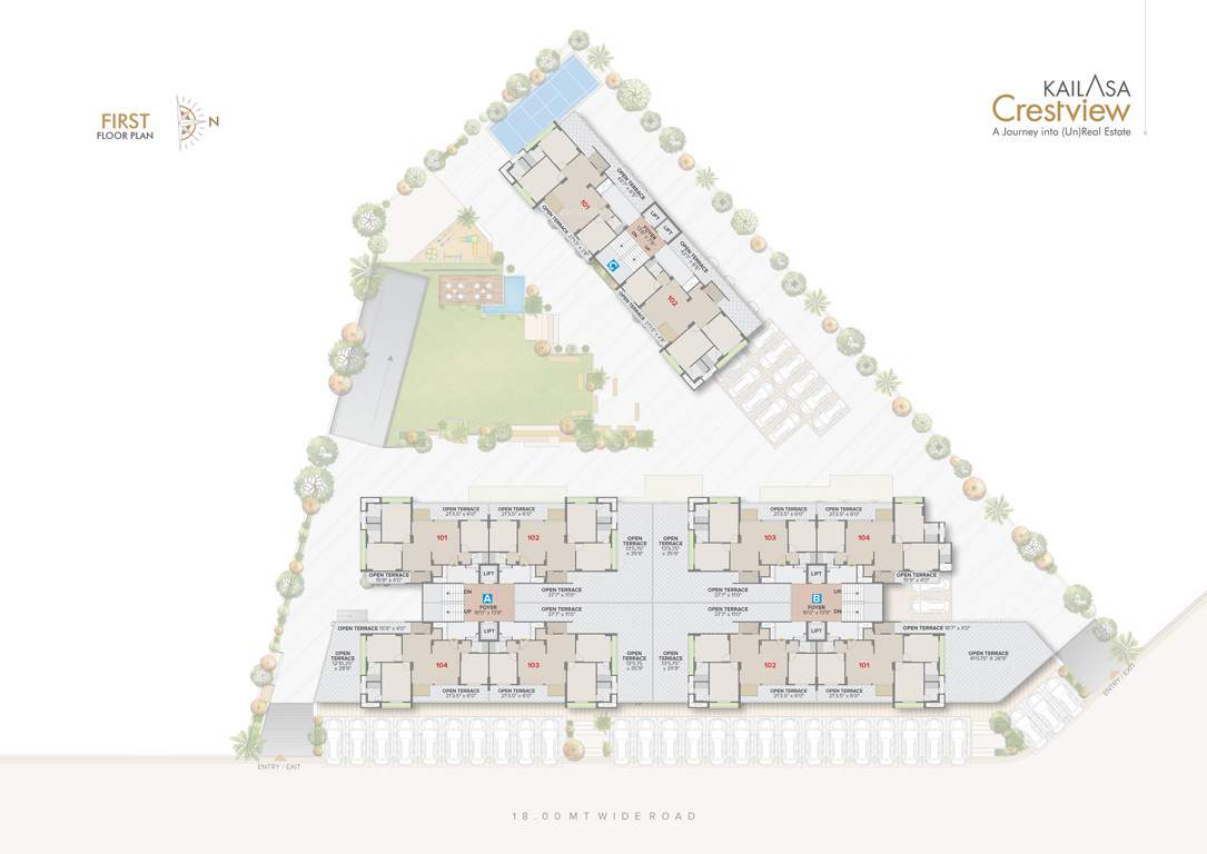 crestview A+B Cluster Plan