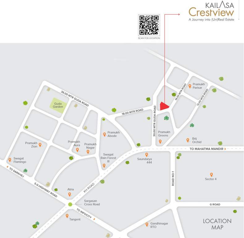crestview Location Plan