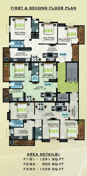  ramana-flats Kaveri Cluster Plan