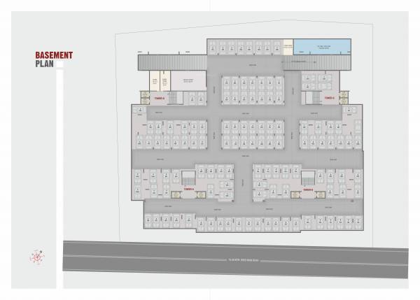 Block A To D Cluster Plan for ground Floor trinetra-by-courtyard Block A To D Cluster Plan for ground Floor