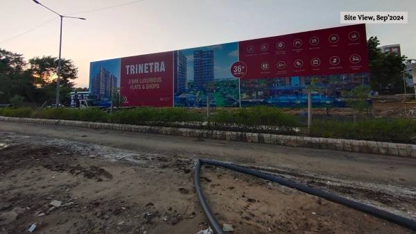 A Construction Status Sept-24 constructionStatus of Trinetra By Courtyard