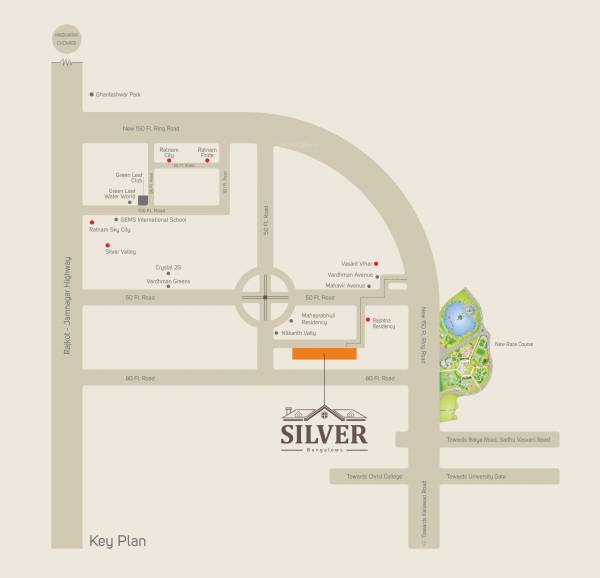  silver-bungalows Location Plan