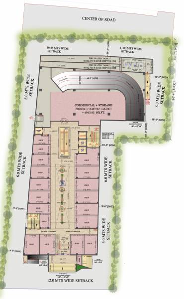  r-k-mall Cluster Plan