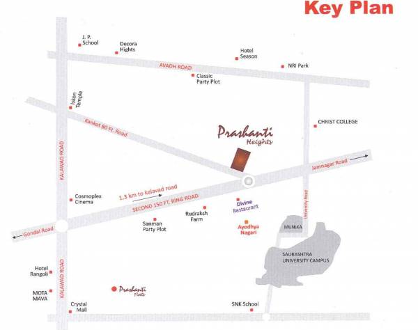 Location Plan prashanti-heights Location Plan