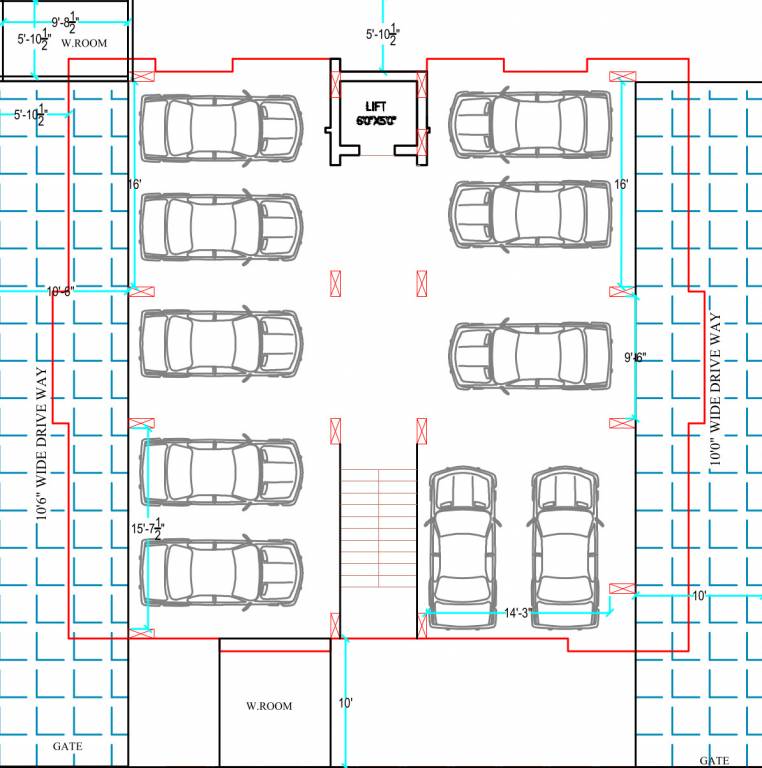  soubhagya meadows Soubhagya Meadows Cluster Plan for ground Floor