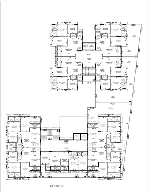  ananta sky Tower A+B Cluster Plan