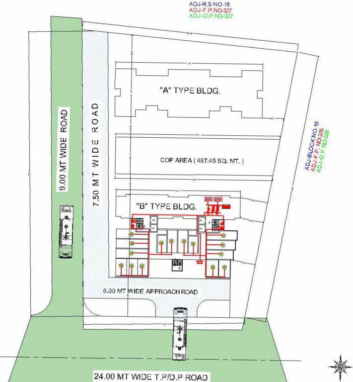 om vastu Layout Plan