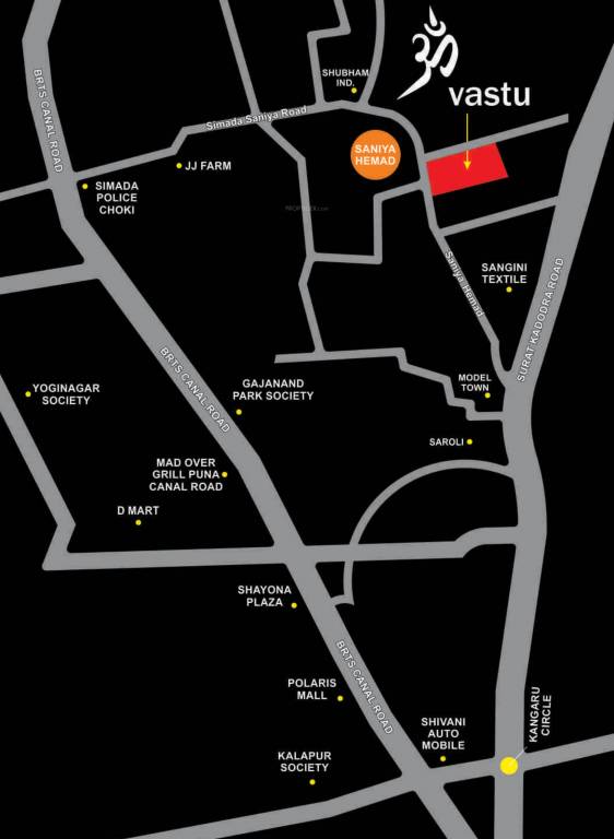 om vastu Location Plan