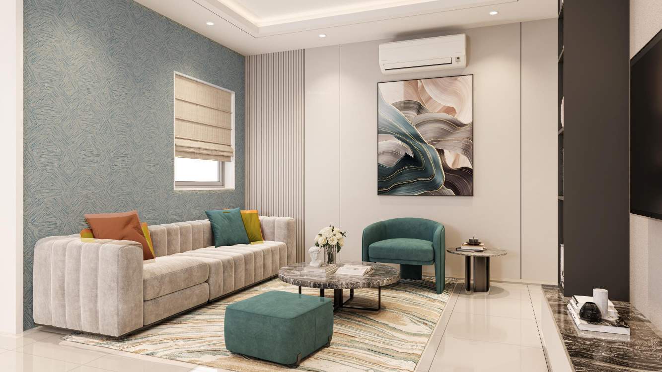 new haven bahadurgarh Living Area