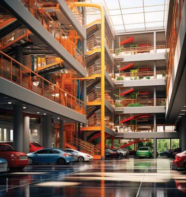  tower-108 Car Parking