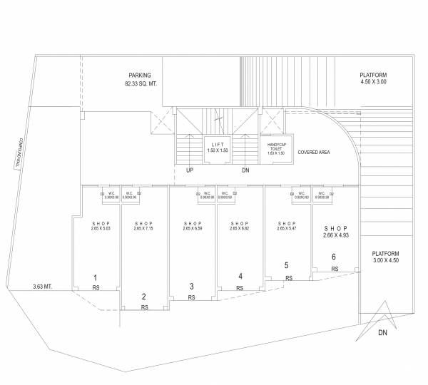  hemant-enclave Tower A Cluster Plan