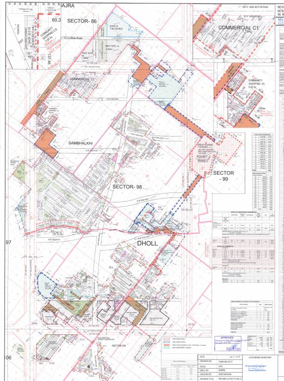  city hamlet Layout Plan