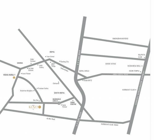  visva-kunj Location Plan