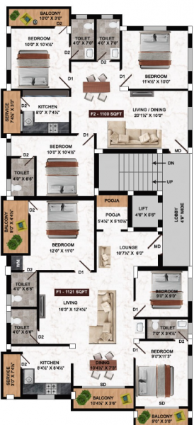 chakra Chakra Typical Cluster Plan