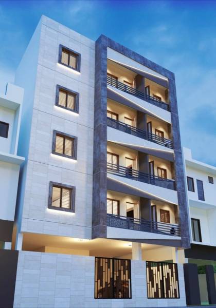Elevation goyal-najafagarh-flats Elevation