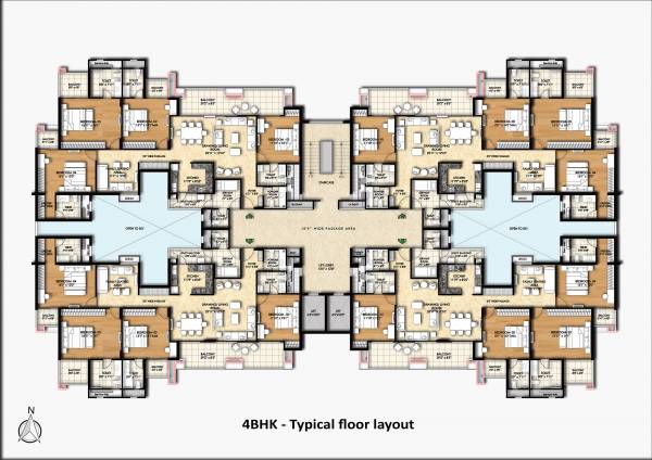  noor-us-sabah-residency Cluster Plan