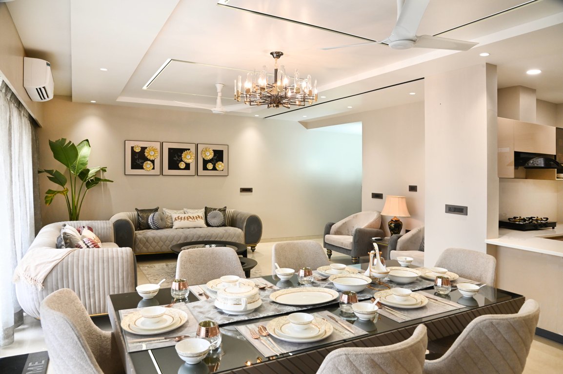 noor us sabah residency Dining Area