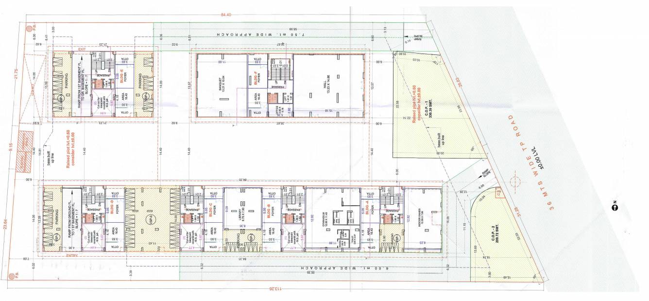  the majestic Tower A Cluster Plan