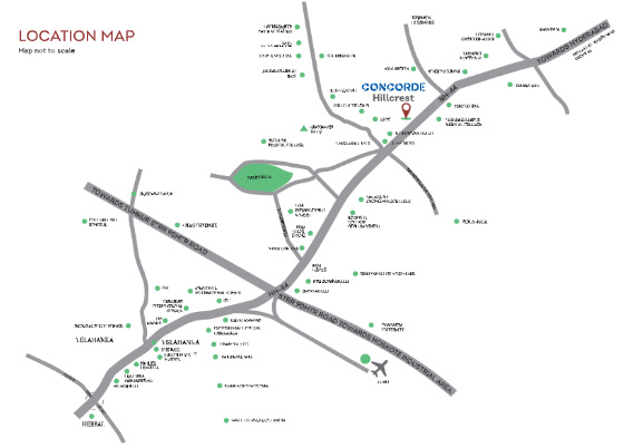  hill crest Location Plan