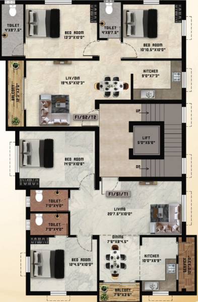  enclave Cluster Plan
