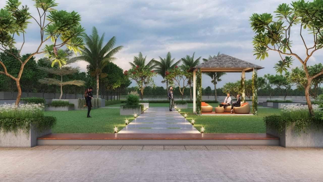  galaxy greens Landscape Garden and Tree Planting