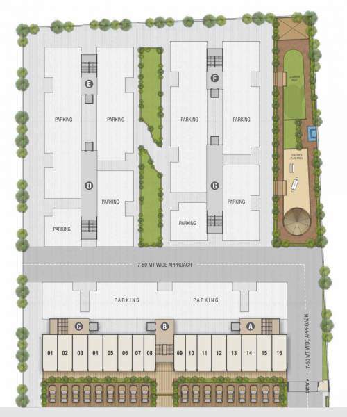  somya-residency-phase-5 A Cluster Plan