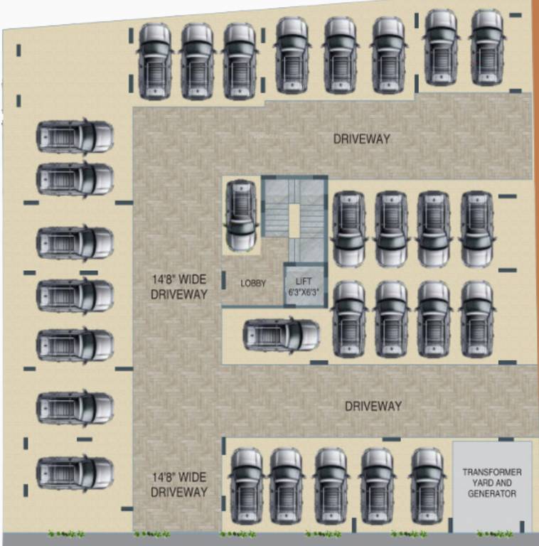  sumukha residency Cluster Plan