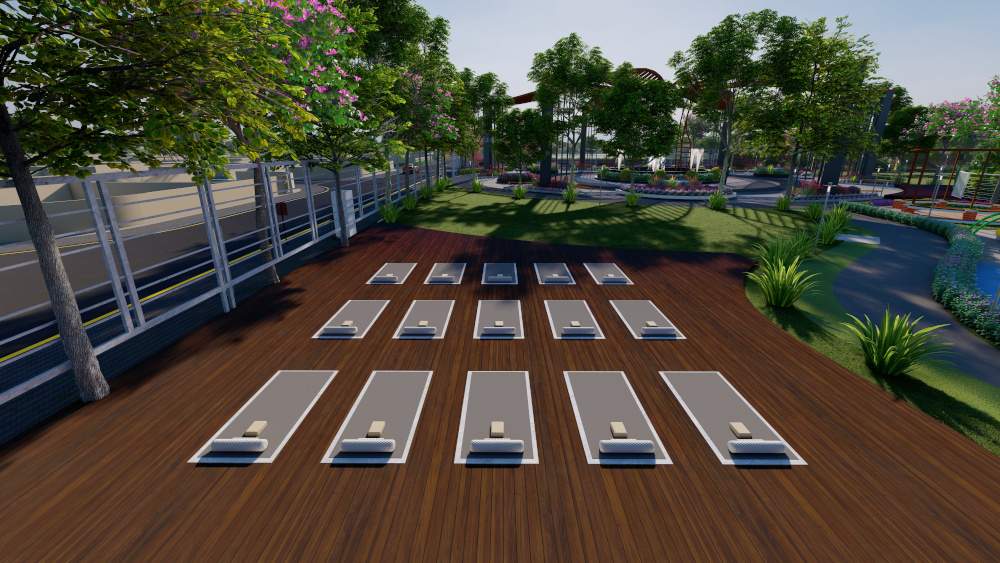  lakeshore oasis Yoga/ Meditation Area