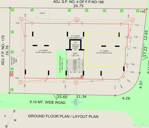  shetrunjay-hills Cluster Plan