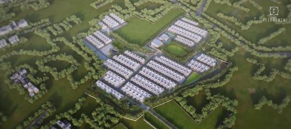 Elevation main of Nambiar Ellegenza