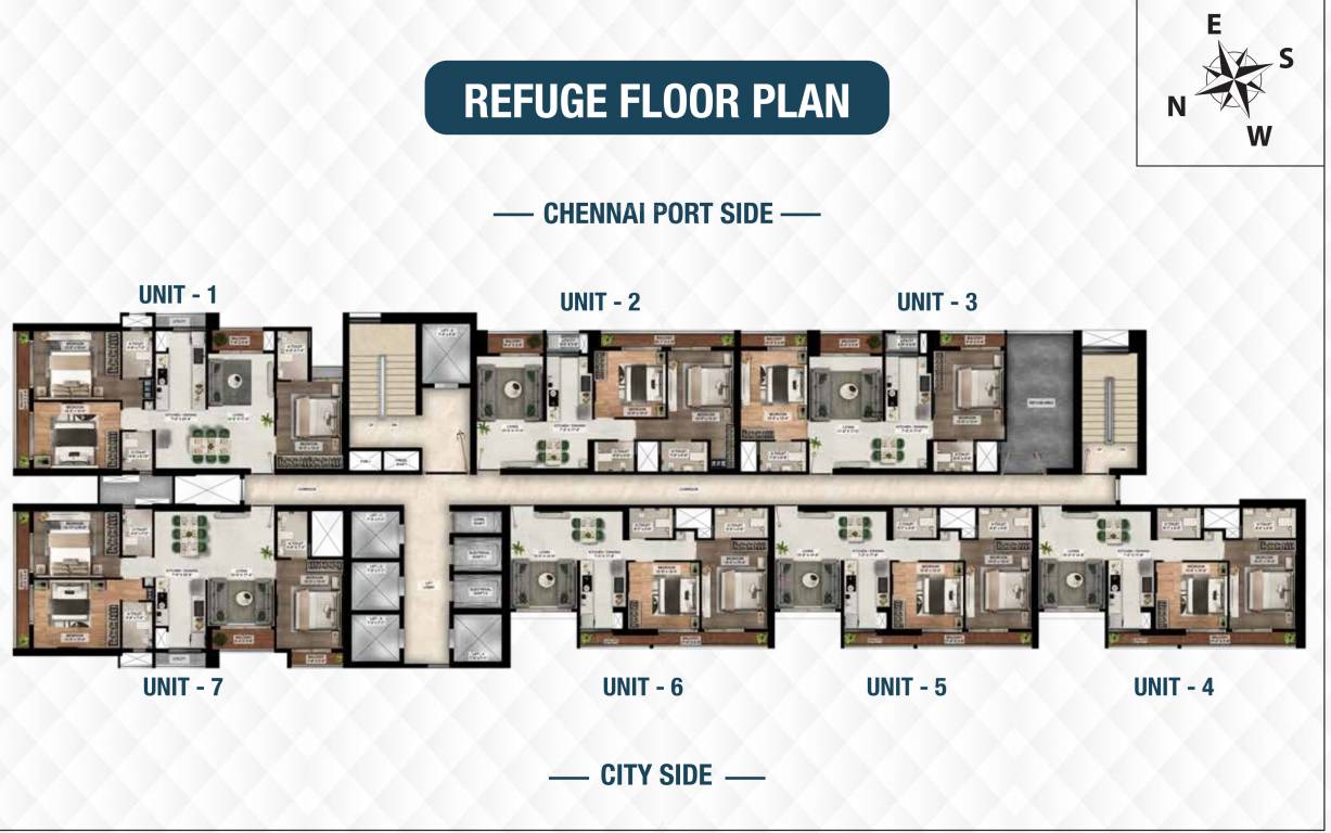  sky tower Sky Tower Tower B Cluster Plan