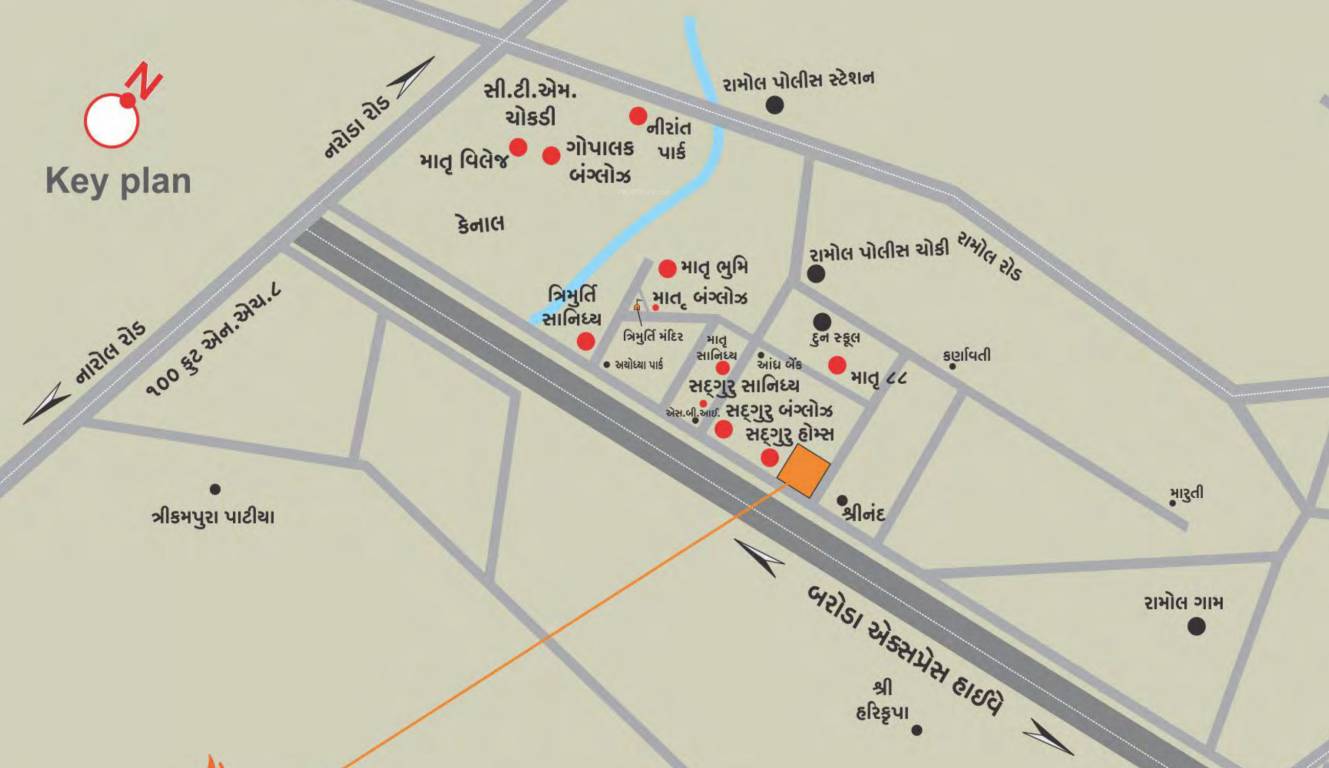  vatika Location Plan