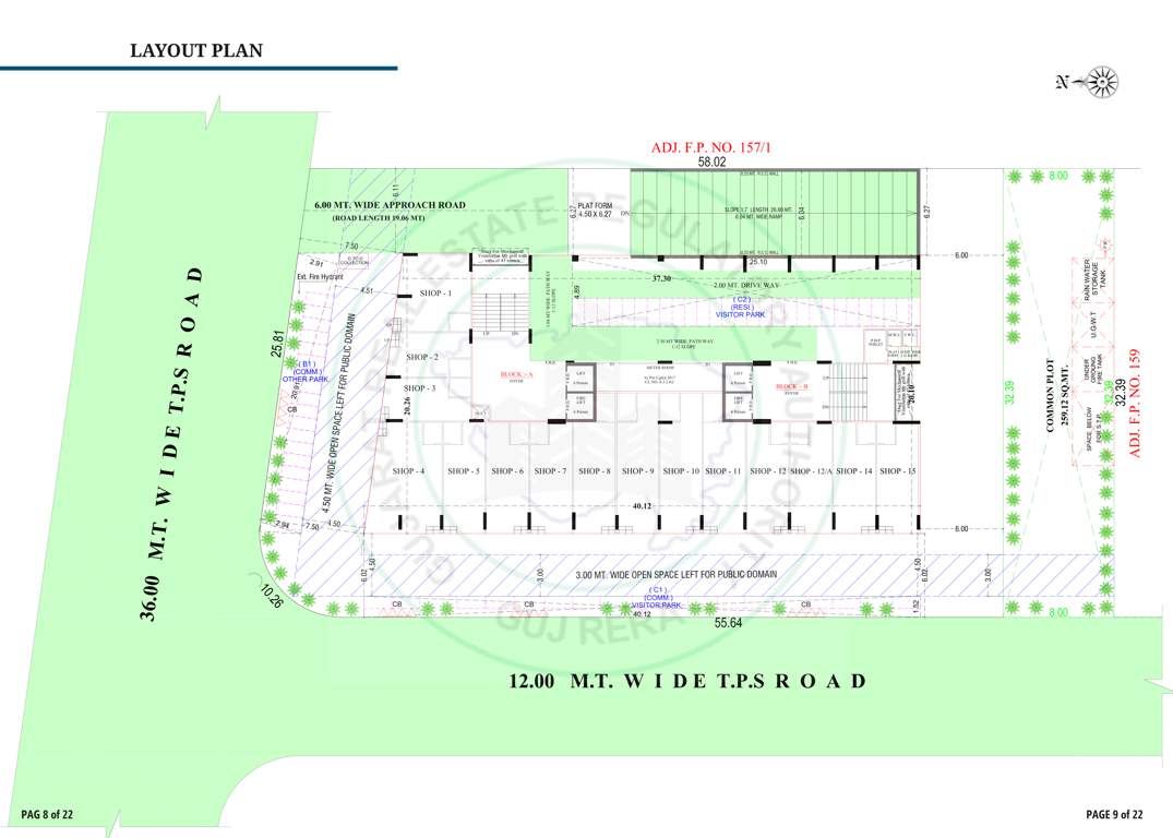  satyagrah solitaire Layout Plan