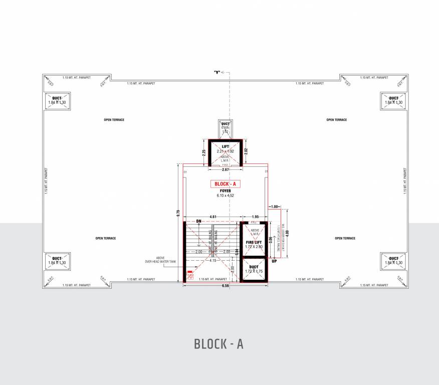  kalash orlena Block A Cluster Plan
