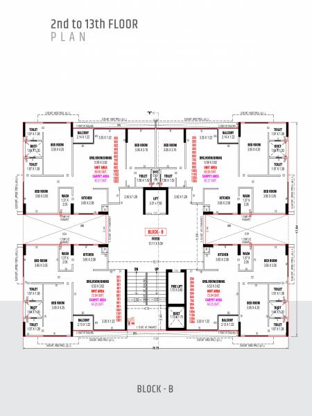  kalash-orlena Block-B Cluster Plan