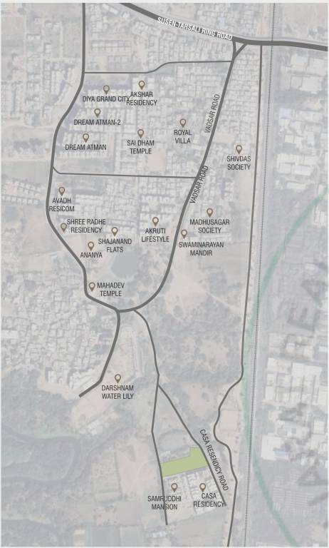  crest county Location Plan