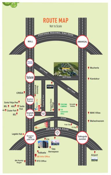  foxcon-city Location Plan
