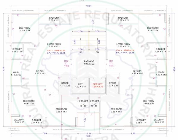 Tower C Cluster Plan silver-crest Tower C Cluster Plan