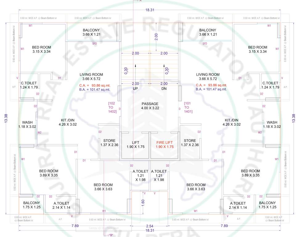  silver crest Tower C Cluster Plan